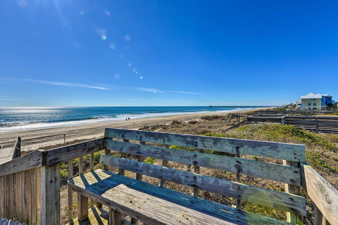 1 Ocean Fun Emerald Isle Apt, Steps To Beaches! Exterior photo